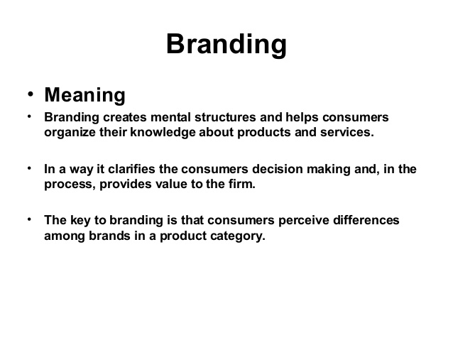 “performance” (what your brand means) and “imagery” (what your brand stands for)